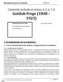 Gottlob Frege (1848 – 1925)