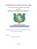 DERECHO PENAL IV -DELITOS CONTRA LA ADMINISTRACIÓN PÚBLICA