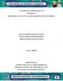 DISEÑO DEL PLAN DE RUTA Y RED GEOGRÁFICA DE TRANSPORTE