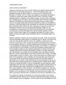 Autobiografía escolar: Jardín, primaria y secundario