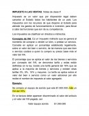 Impuesto sobre las ventas