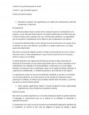 Análisis de la película pasante de moda