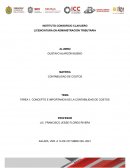 CONCEPTO E IMPORTANCIA DE LA CONTABILIDAD DE COSTOS