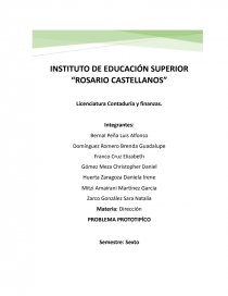 Presentación del Problema Prototípico EMPRESA: “Frutas y Verduras”. Página 1