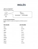 Guía de ingles grado 1º