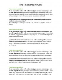 RETO 6- HABILIDADES Y VALORES. Página 1