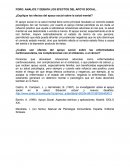 FORO: ANALICE Y DEBATA LOS EFECTOS DEL APOYO SOCIAL