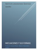 La inecuaciones y otras formas