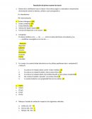 Resolución del primer examen de teoría