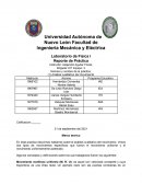 Laboratorio de Física I Reporte de Práctica
