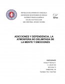 Adicciones y dependencia, la atmosfera no delimitada de la mente y emociones