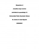 Bioquímica 2. Patologia