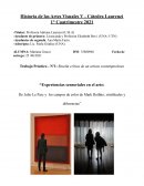 Trabajo Práctico - Nº1: Reseña crítica de un artista contemporáneo