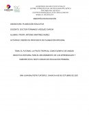 PLANEACION EDUCATIVA HOLISTA