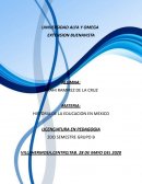 ANALISIS CONOCIMIENTO HISTORICO DE LA EDUCACION PREHISPANICA