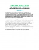 PRUEBA DE ACIDO ACTIVO CIRCULANTE – MERCANCIA