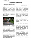 Deporte en Pandemia