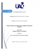 Reformas Constitucionales en Materia de Derechos Humanos