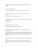 Actividad de las reacciones químicas de la vida cotidiana y el cuidado del medio ambiente