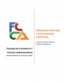 BÚSQUEDA POR VOZ E INTELIGENCIA ARTIFICIAL