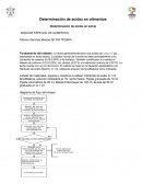 Determinación de acidez en leche