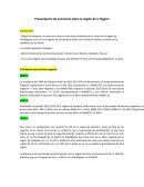 Presentación de economía sobre la región de o Higgins