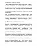 Impacto ecológico y problemática ambiental
