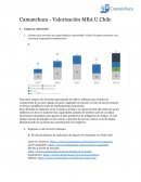 Camanchaca Preguntas valorización de empresa