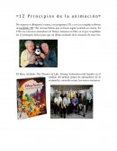 12 principios de la animación