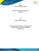 SINTESIS DEL DISEÑO ESTATICA Y RESISTENCIA DE MATERIALES