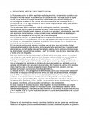 LA FILOSOFÍA DEL ARTÍCULO 3RO CONSTITUCIONAL