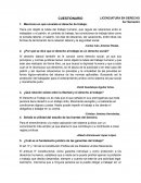CUESTIONARIO DERECHO DE TRABAJO