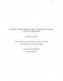 LECTURA Y COMENTARIO DEL LIBRO “VÍCTIMAS DE LA MODA” DE GUILLAUME ERNER