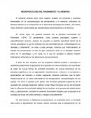 Análisis neuropsicología del pensamiento y de la memoria