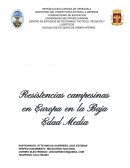Resistencias campesinas en Europa en la Baja Edad Media