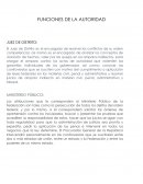 Actuaciones de las autoridades