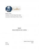 VINCULO ENTRE POLÍTICA Y JUSTICIA