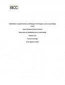 Habilidades computacionales y Estrategias Tecnológicas, para el aprendizaje