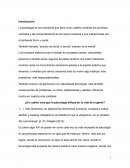 Introduccion a la Psicologia