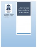 Laboratorio de procesamiento de alimentos