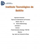 Enfoque teorico de seis sigma