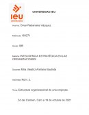 Estructura organizacional de una empresa