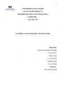 SECCIÓN “B” EL PERFIL Y FINALIDAES DEL INVESTIGADOR