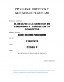 El desafio de la gerencia de seguridad