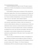 Proceso de desindustrialización en Colombia