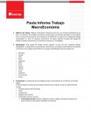Pauta Trabajo MacroEconomia