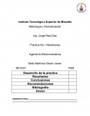 Practica No.1 Mediciones