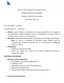 Gestión y Administración de las Organizaciones