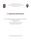 11 creencias irracionales