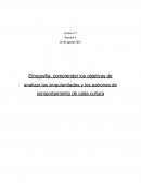 Etnografía, comprender los objetivos de analizar las singularidades y los patrones de comportamiento de cada cultura